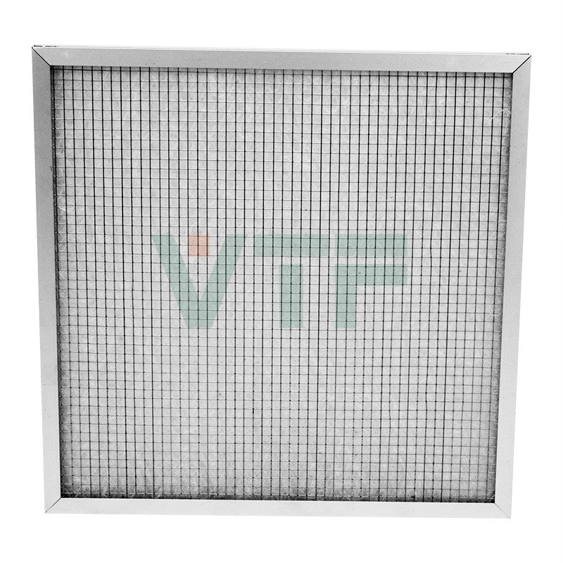 Filtro de aire HVAC de malla metálica lavable de eficiencia primaria