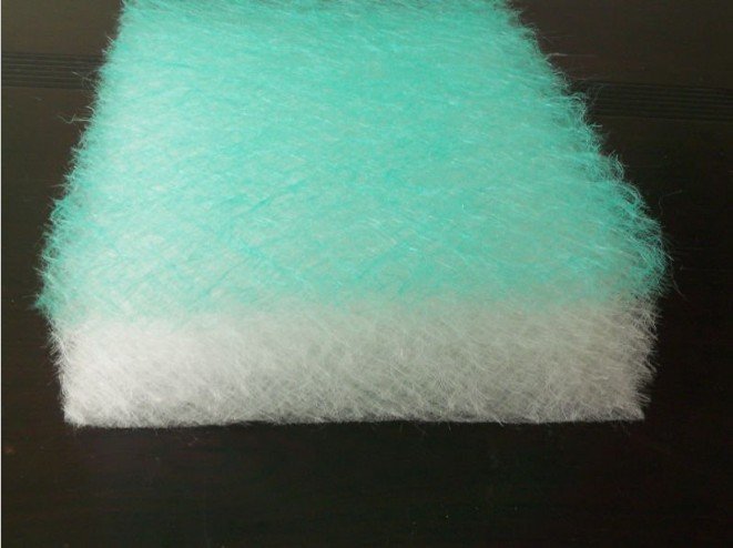 Medios de filtro de aire de cabina de parada de pintura de fibra de vidrio