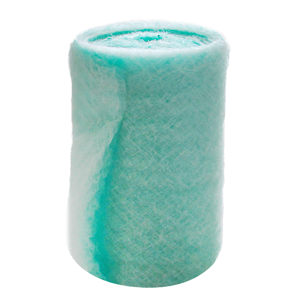 Almohadillas de detención de pintura de filtro de escape de fibra de vidrio